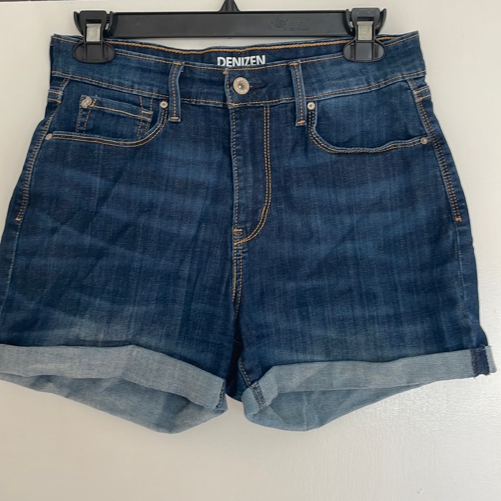 High waisted denim shorts 6